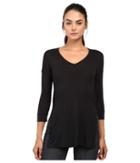 The North Face Nueva 3/4 Tunic (tnf Black (prior Season)) Women's Long Sleeve Pullover