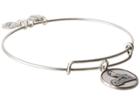Alex And Ani Mlb(r) St. Louis Cardinalstm Charm Bangle (rafaelian Silver Finish) Bracelet