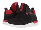 Supra Kids Method (little Kid) (black/risk Red/white) Boy's Shoes