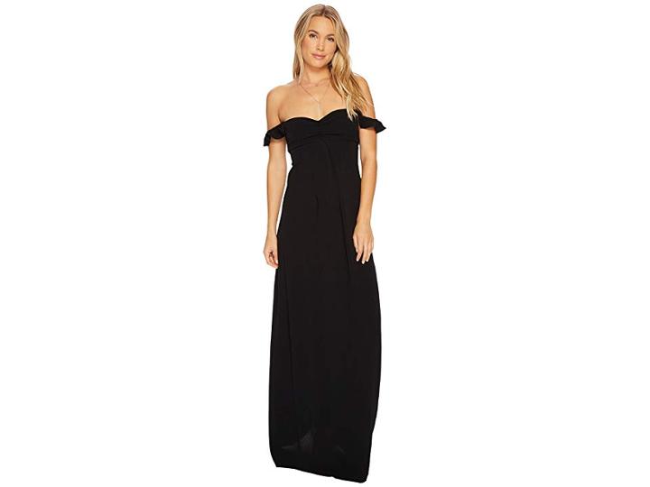 Flynn Skye Carla Maxi Dress (black) Women's Dress