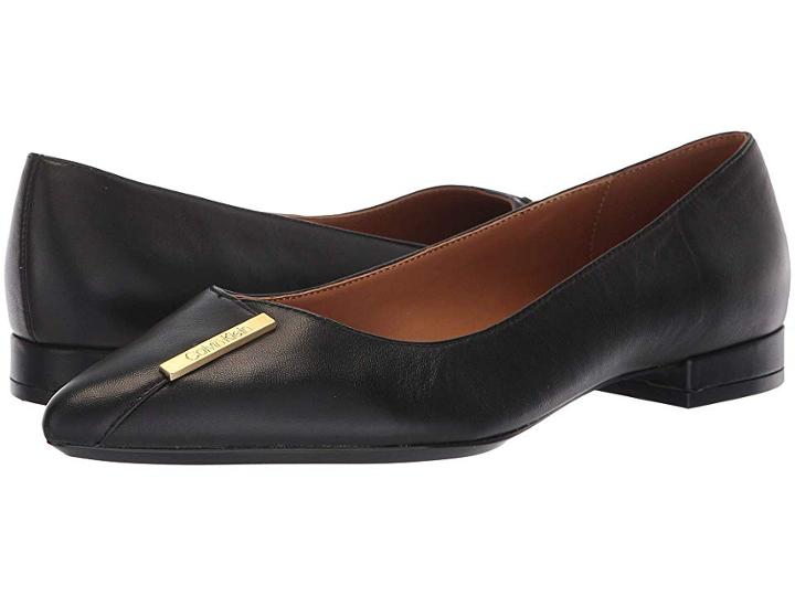 Calvin Klein Arline (black Nappa) Women's Shoes