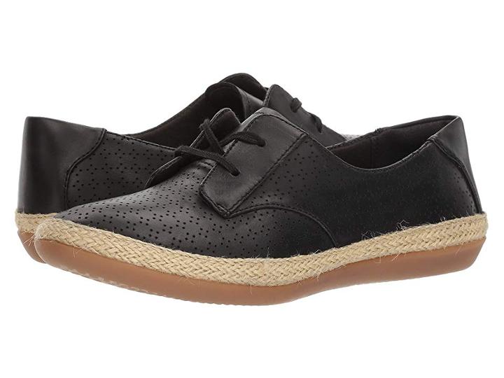 Clarks Danelly Millie (black Leather) Women's Sandals