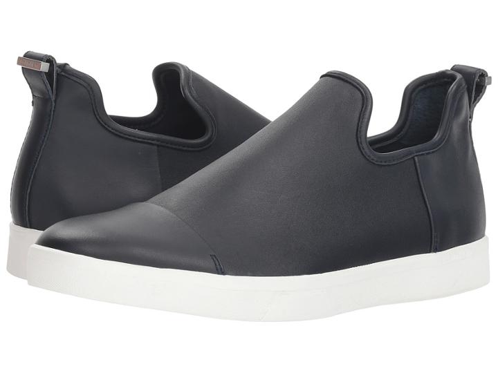 Calvin Klein Innes (dark Navy Nappa/stretch Leather) Women's Shoes