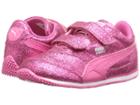 Puma Kids Steeple Glitz Glam V Inf (toddler) (fandango Pink) Girls Shoes