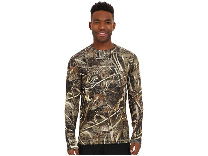 Terramar 2.0 Stalker Long Sleeve Crew (realtree(r) Max 5) Men's Long Sleeve Pullover