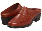Walking Cradles Caden (tan Tooled Leather) Women's Clog Shoes
