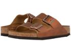 Birkenstock Arizona (washed Metallic Antique Brown) Women's  Shoes