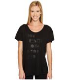 Lucy Short Sleeve Graphic Tee (lucy Black) Women's T Shirt