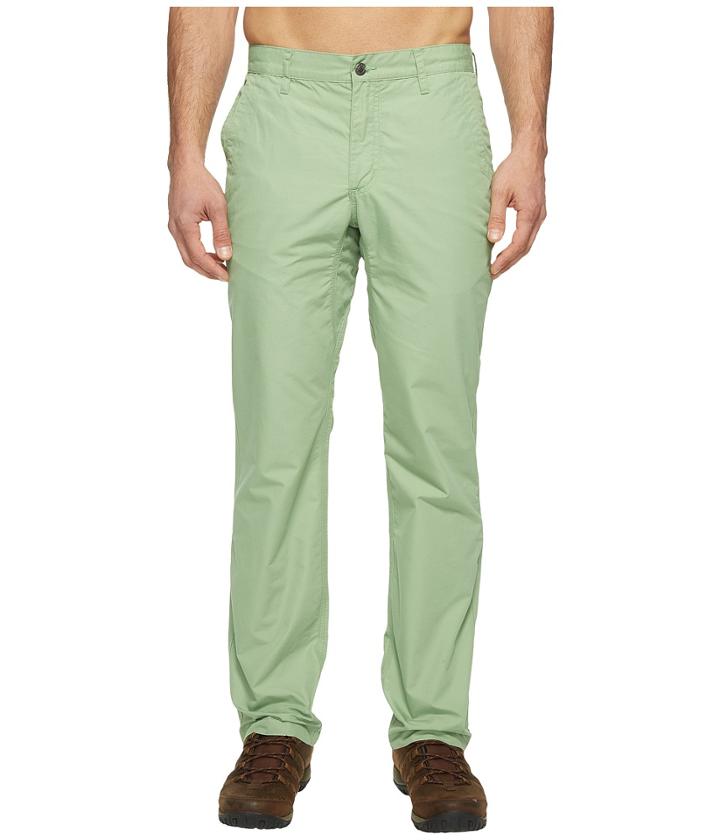 Mountain Khakis Slim Fit Poplin Pant (sage) Men's Casual Pants
