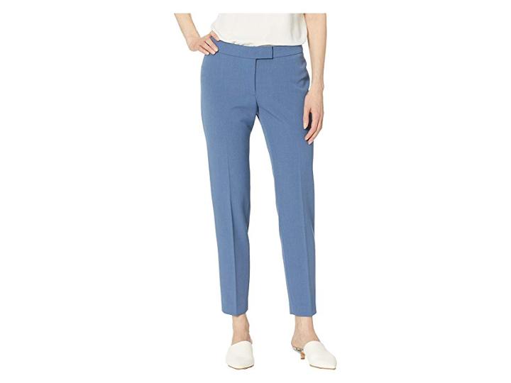 Anne Klein Crepe Slim Bowie Pants (versailles) Women's Casual Pants