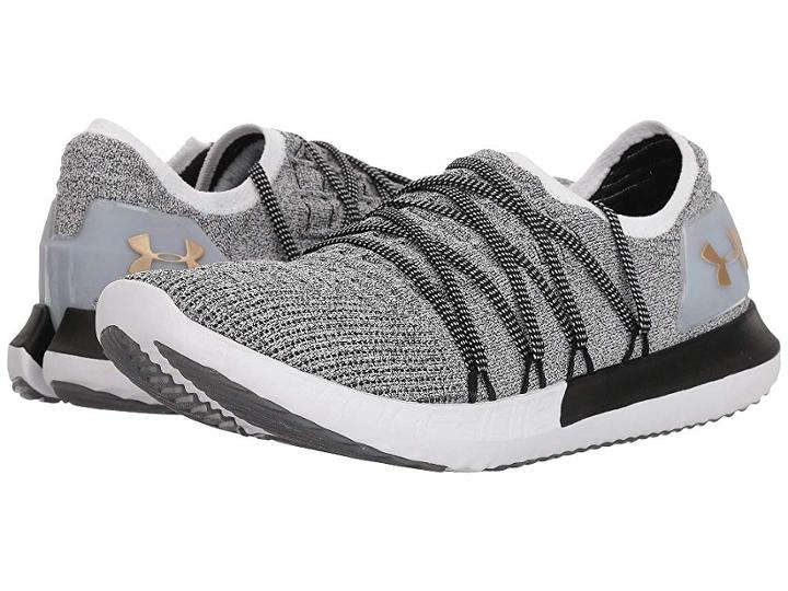 Under Armour Ua Speedform Slingshot 2 (white/black/green Typhoon) Men's Shoes