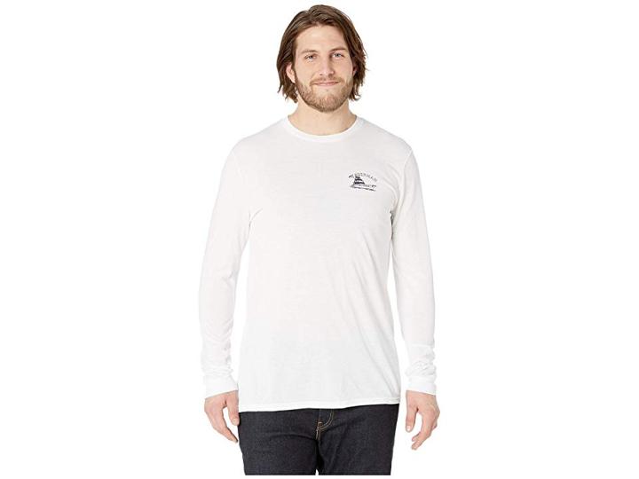 Quiksilver Waterman Lauderdale Long Sleeve Tech T-shirt (white) Men's T Shirt