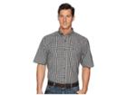 Ariat Country Horizon Newton Shirt (potting Soil) Men's Short Sleeve Button Up