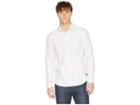 Scotch & Soda Regular Fit Classic Shirt In Neppy Quality (denim White) Men's Sweatshirt