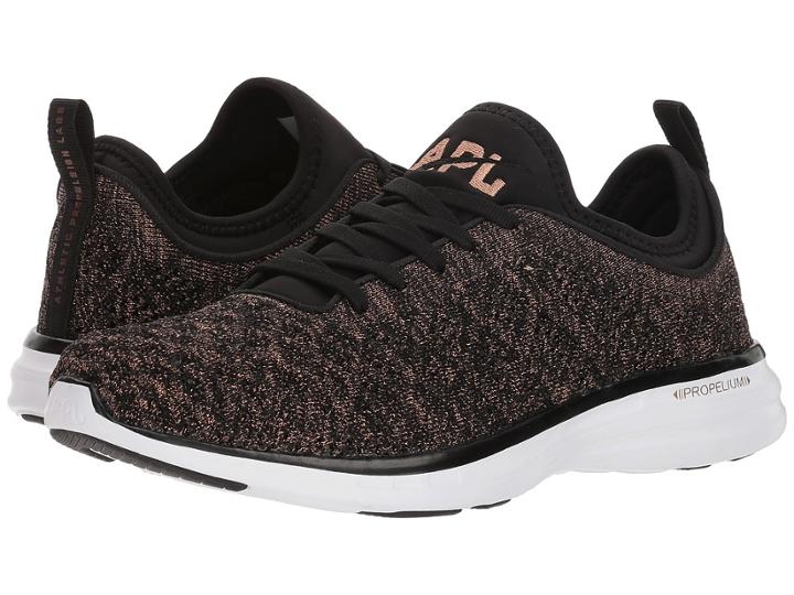 Athletic Propulsion Labs (apl) Techloom Phantom (black/rose Gold/melange) Women's Shoes