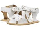 Baby Deer Soft Sole Sandal With Cut Outs (infant) (white) Girls Shoes