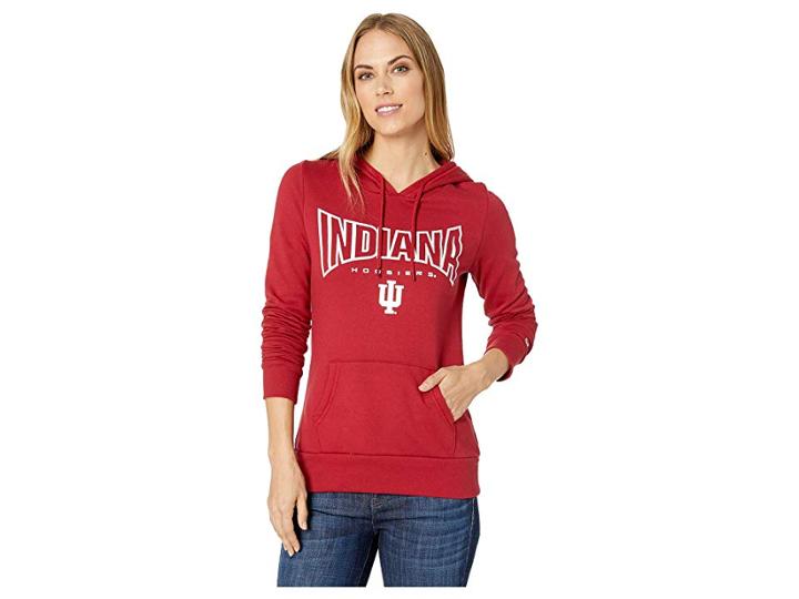 Champion College Indiana Hoosiers Eco University Fleece Hoodie (cardinal 2) Women's Sweatshirt