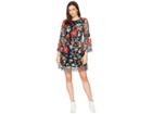 Hale Bob Out Of This World Embroidered Lace Virginie Dress (red) Women's Dress