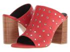 Sol Sana Charlotte Stud Mule (red Stud) Women's Clog/mule Shoes
