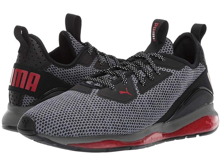 Puma Cell Ultimate Descend (puma Black/ribbon Red/puma Aged Silver) Men's Shoes