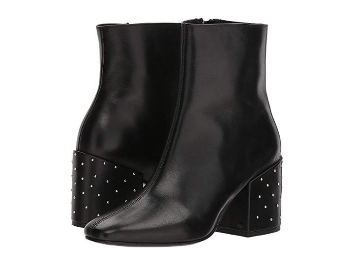 The Kooples Smooth Leather Boots (black) Women's  Boots