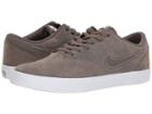 Nike Sb Check Solar Suede (ridgerock/ridgerock/white/fossil) Men's Skate Shoes