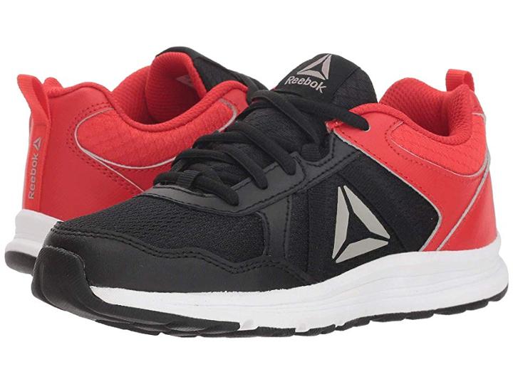 Reebok Kids Almotio 4.0 (little Kid/big Kid) (black/red/pewter) Boys Shoes