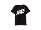 Nike Kids Dri-fittm Short Sleeve Top (little Kids) (black) Boy's T Shirt