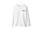 Quiksilver Kids Fineline Long Sleeve Tee (big Kids) (white) Boy's Long Sleeve Pullover
