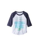Chaser Kids Vintage Jersey Sports Mvp Tee (toddler/little Kids) (white/avalon) Boy's T Shirt