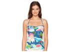 La Blanca Go With The Flo-ral Bandini Top (marina) Women's Swimwear