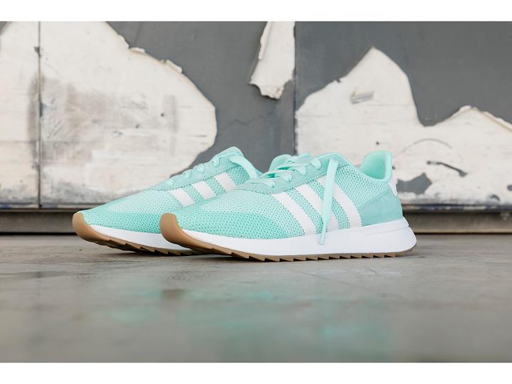 Adidas Originals Flb Runner (energy Aqua F17/footwear White/gum 4) Women's Shoes