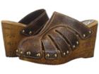 Sbicca Elemental (tan) Women's Clog Shoes