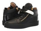 Giuseppe Zanotti May London Single Bar Sneaker (black) Men's Shoes