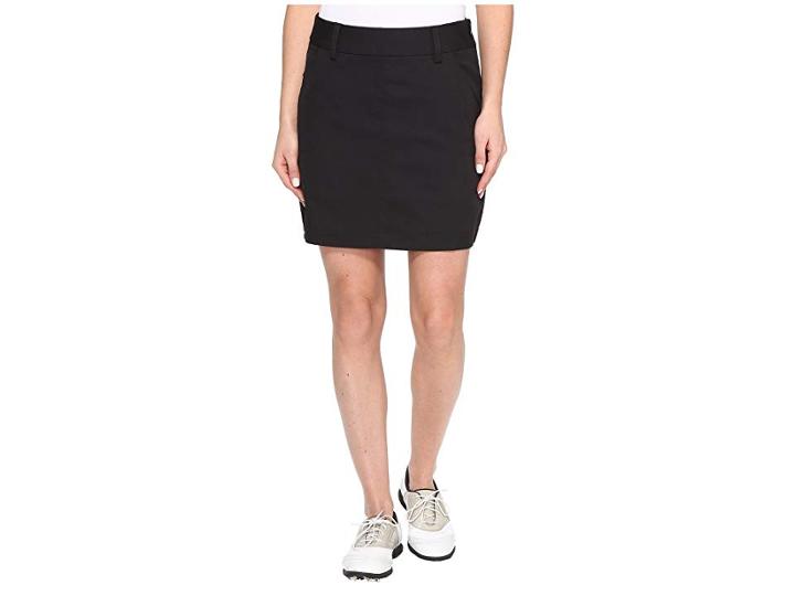 Puma Golf Pounce Skirt (puma Black) Women's Skirt