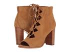 Frye Gabby Ghillie (camel Suede) Women's Shoes