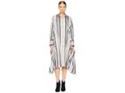 Sonia Rykiel Striped Cotton Poplin Shirtdress (blue/white) Women's Dress