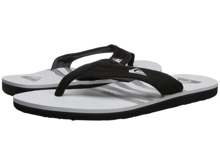 Quiksilver Molokai Layback (black/grey/grey) Men's Sandals