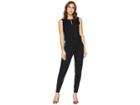 Lauren Ralph Lauren Light Weight Straight Modal Jersey Jumpsuit (polo Black) Women's Jumpsuit & Rompers One Piece