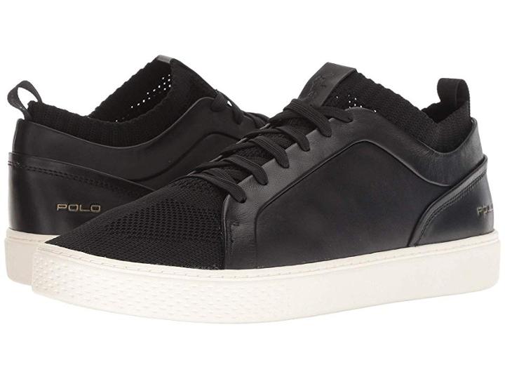 Polo Ralph Lauren Court 150 (black) Men's Shoes