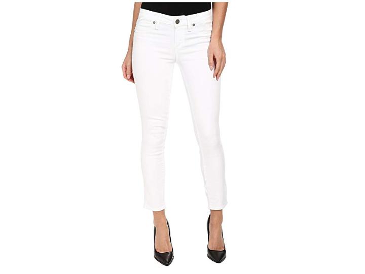 Paige Verdugo Crop In Ultra White (ultra White) Women's Jeans