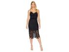 Adelyn Rae Hollyn Woven Lace Sheath Dress (black) Women's Dress