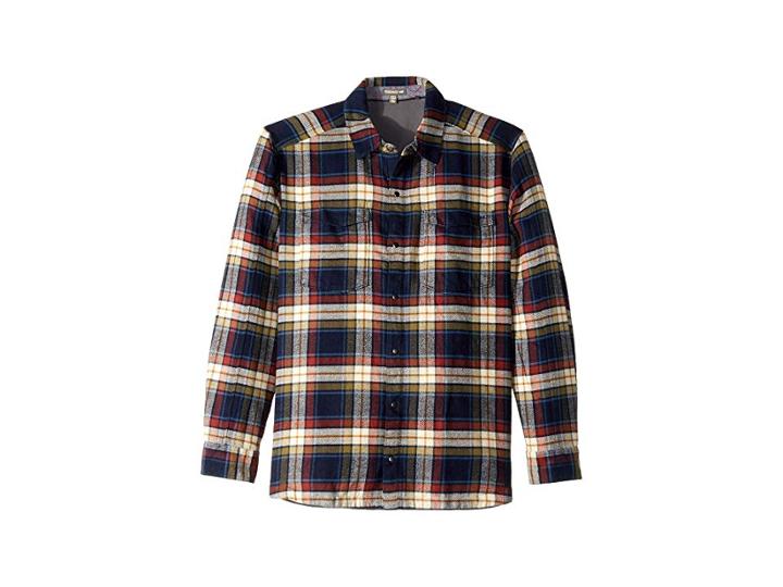 Toad&co Mojac Overshirt (nightsky) Men's Long Sleeve Button Up