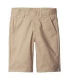 Nautica Kids Flat Front Twill Shorts (little Kids/big Kids) (khaki) Boy's Shorts