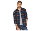 O'neill Dillishaw Flannel Woven Top (navy) Men's Clothing