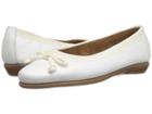 Aerosoles Fast Bet (white Leather) Women's Flat Shoes