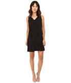 Kensie Thick Soft Crepe Dress Ks7k7676 (black) Women's Dress