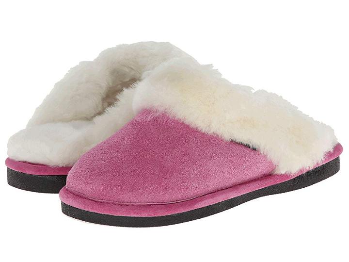 Old Friend Ladies Scuff (hot Pink/white) Women's Shoes