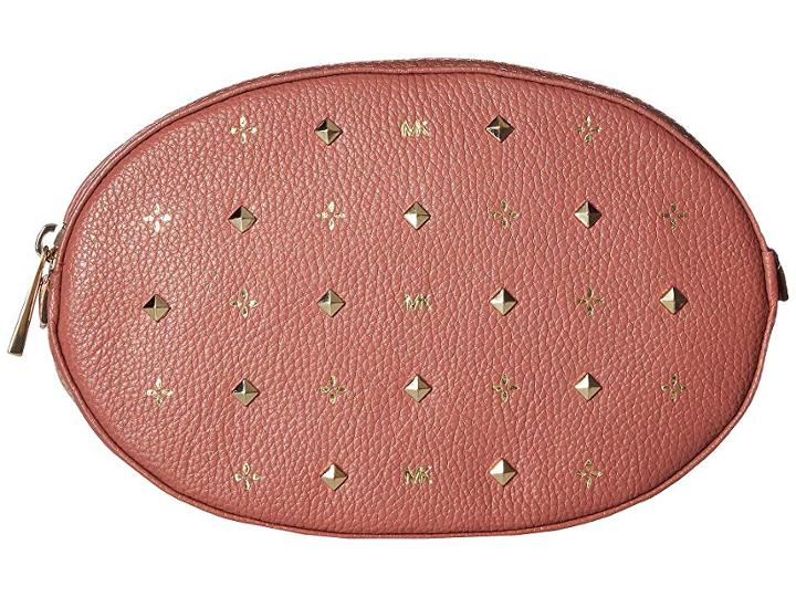 Michael Michael Kors Jelly Bean Belt Bag (rose/light Polished Gold) Women's Belts