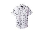 O'neill Kids Squawker Short Sleeve Woven Top (big Kids) (white) Boy's Clothing